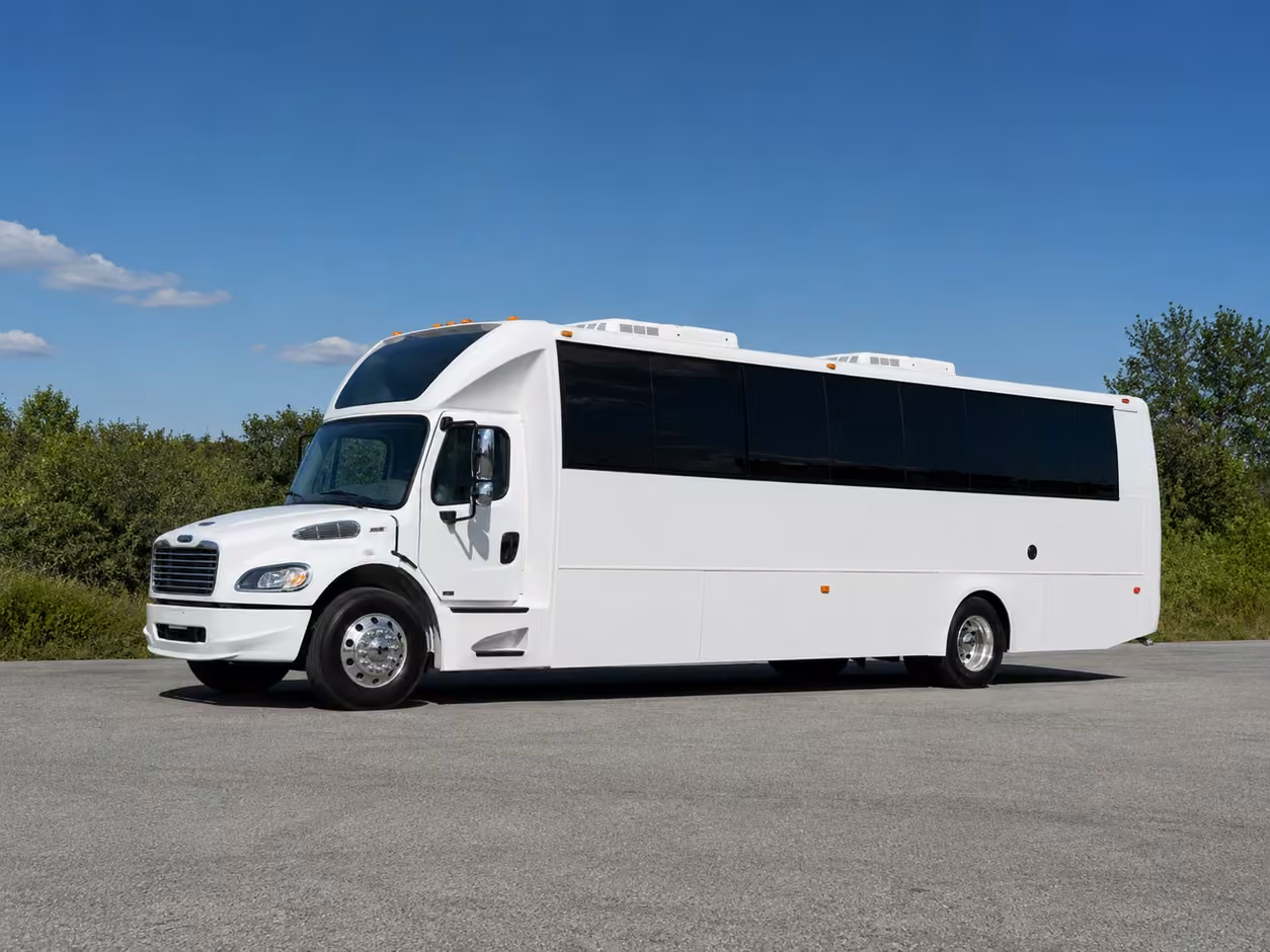 28 passenger party bus